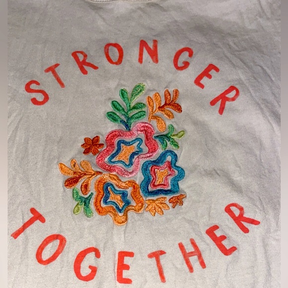 LC Lauren Conrad Tops - LC Lauren Conrad- Stronger Together Graphic Tee